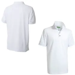 BackTee Golf Performance Herrenpolo (77268) weiss