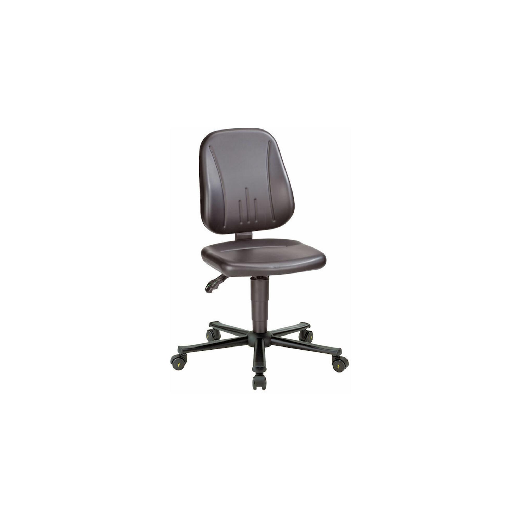 bimos Arbeitsstuhl ESD Unitec 2, schwarz Sitzhöhe 440-620 mm Kunstleder, mit (9653E-2571)