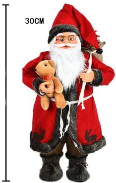 ModernMart Santa Claus Christmas Decorations, Layout Window Decoration, Holiday Decoration Ornaments a018