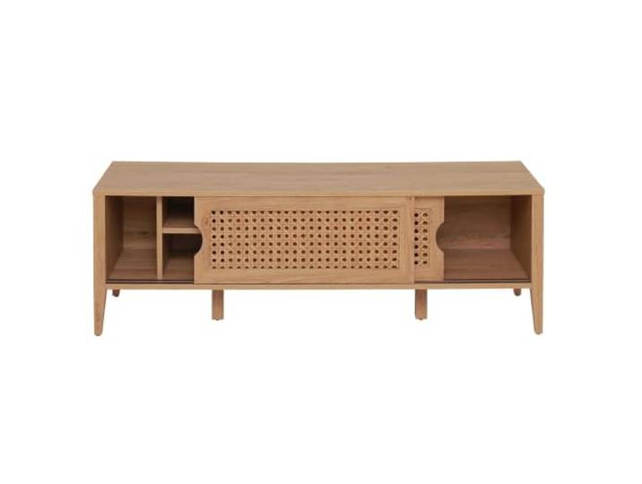 CaliCosy TV-Möbel mit 2 Schiebetüren Rotary Dekor