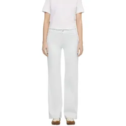 MAC Dream Wide Leg Jeans in Weiß-D36 / L30