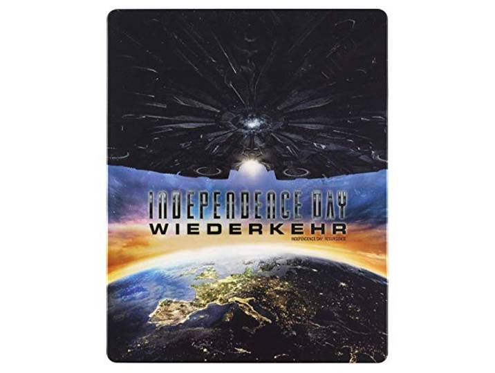 Independence Day: Resurgence Steelbook 4K [Blu-Ray] [Region Free] (Dutch subtitles)