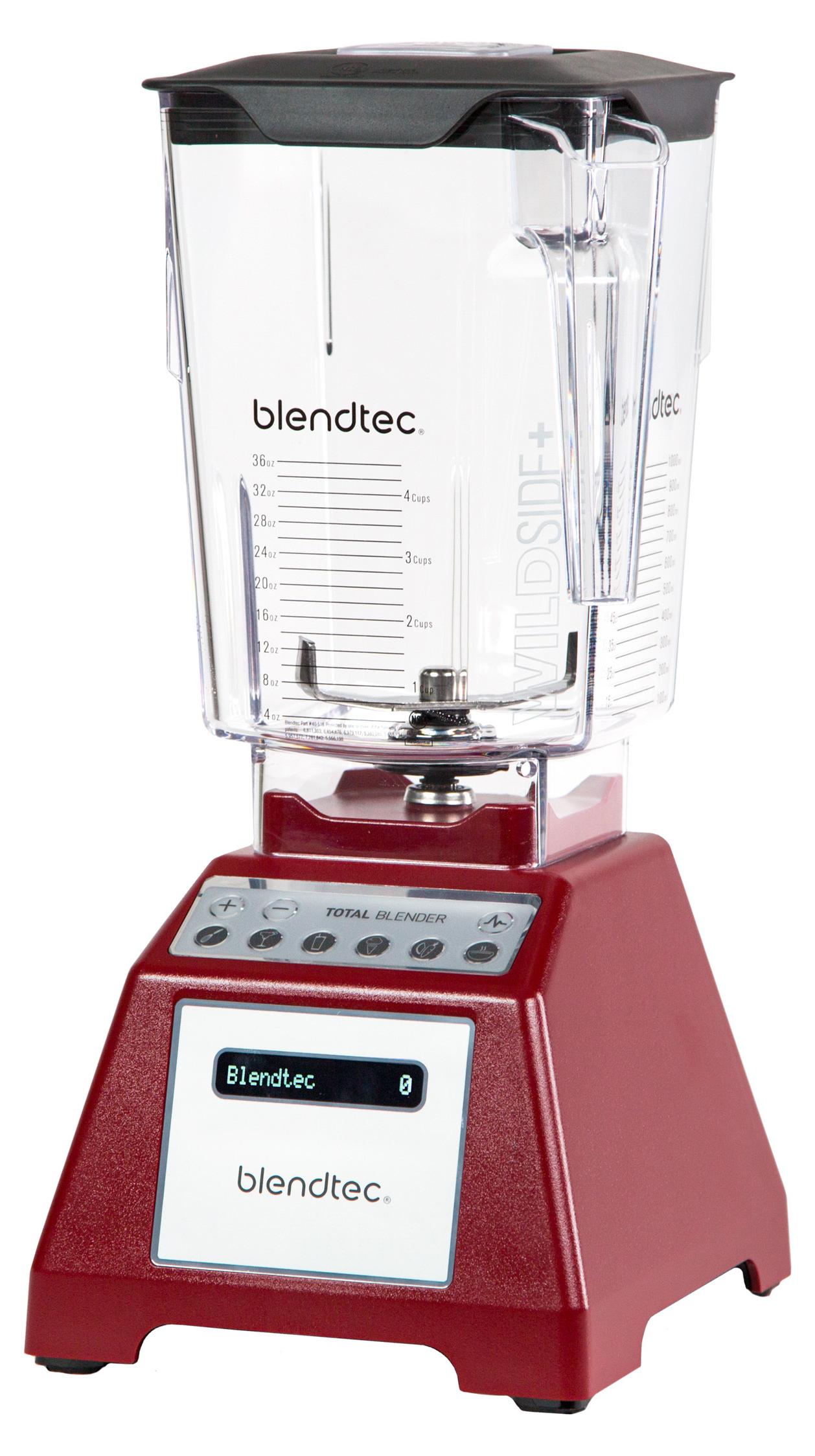 Blendtec Total Blender Standmixer, Edelstahlgehäuse, 1560 Watt, 2,6 l Behälter, 11 Geschwindigkeiten