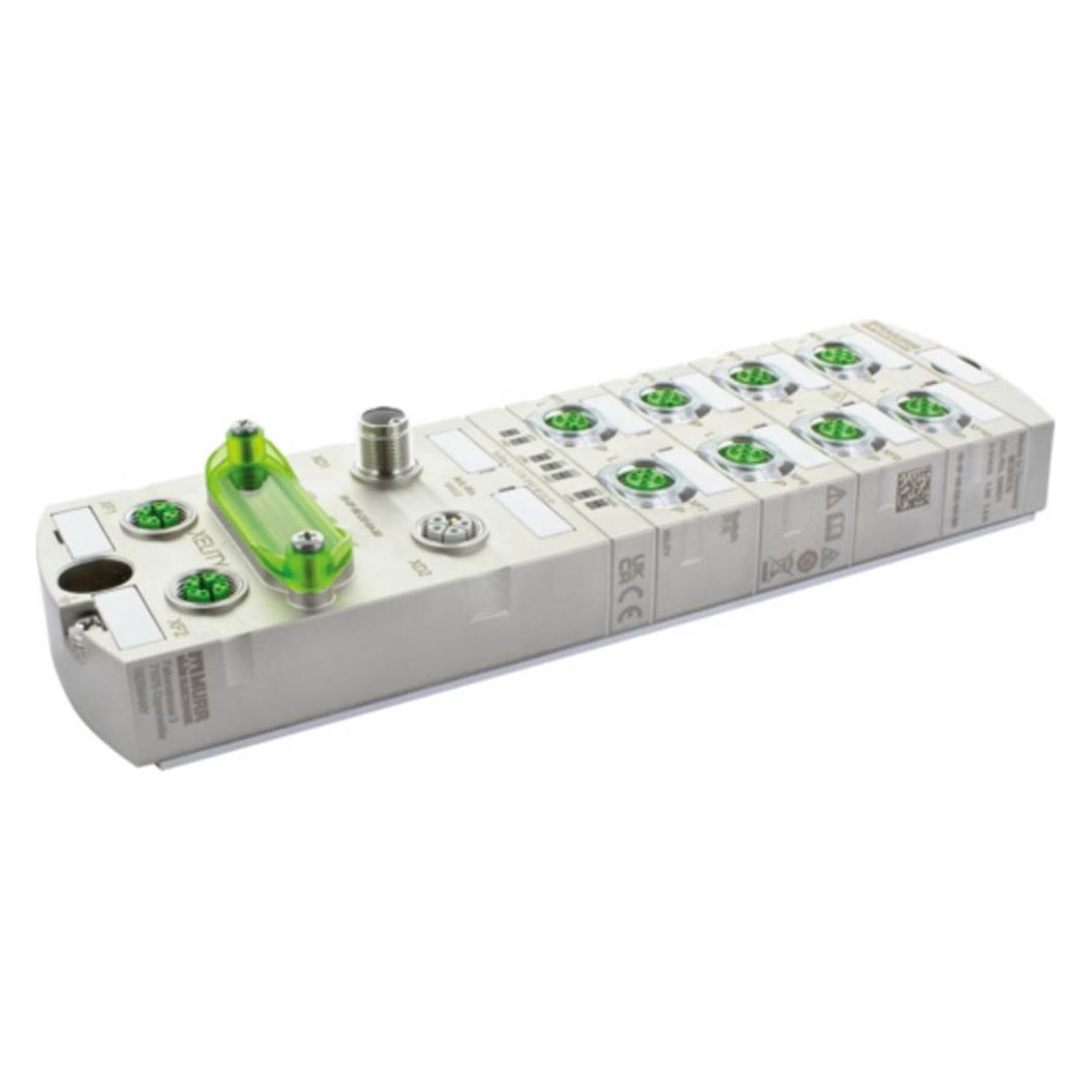 Murr Elektronik Murrelektronik 58852 Xelity 8 +2 TX IP67 M GE 5P Netzwerk Switch 10 Port (10 Ports) (58852)