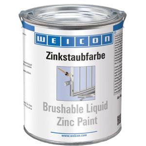WEICON Korrosionsschutz 10000321, Zinkstaubfarbe, Metallpigmentbeschichtung, Dose, grau, matt, 750ml