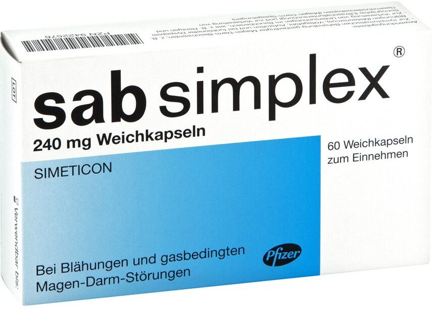 Sab simplex 240 mg Weichkapseln 60stk