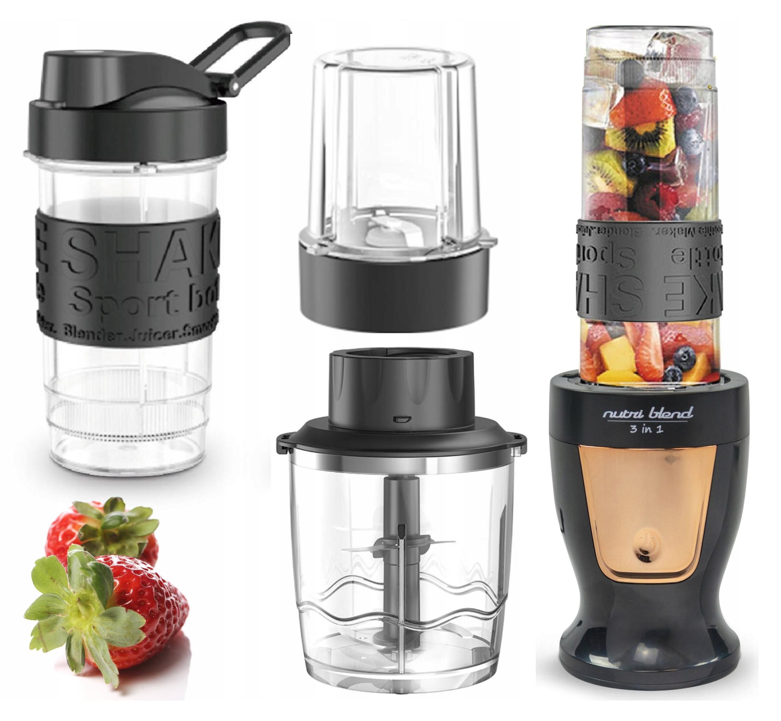 Smoothie-Mixer 3-in-1 Tkg Bls 1500 Bg 300 W 2 Flaschen 570 ml 400 ml Kalorik