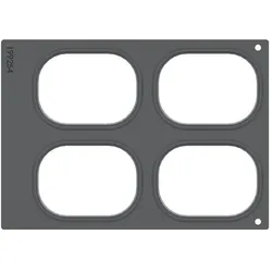 1x DUNIFORM Kassette DF10/20 4-CAV