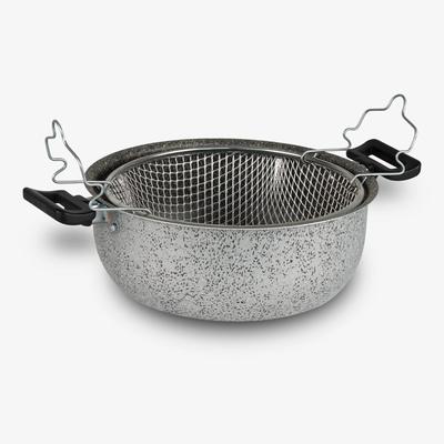 Mamù Bratpfanne mit zwei Griffen, antihaftbeschichtet, Aluminium, PFOA-frei, kratzfest, Ø 24 cm