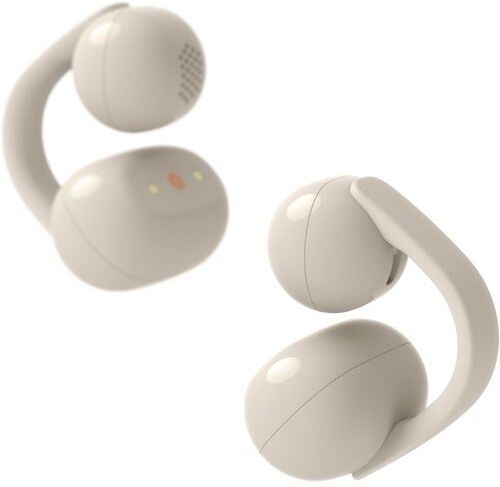 Sony Auriculares True Wireless Bluetooth  LinkBuds Clip WF-LC900C - Bege