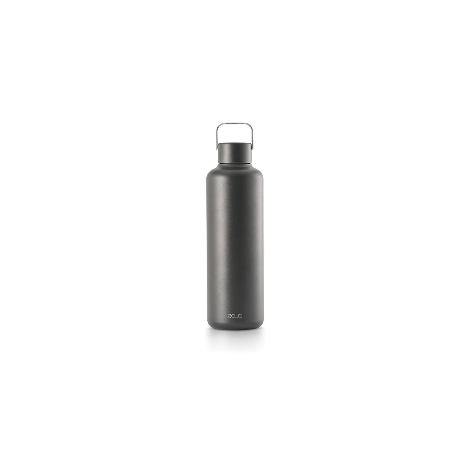 Timeless Edelstahltrinkflasche Dark, 1000 ml, einwandig