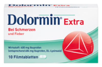 Kenvue Germany GmbH (OTC) DOLORMIN extra Filmtabletten 10 St 00091072