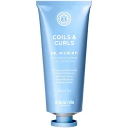 100ml Maria Nila Coils & Curls Oil in Cream