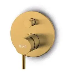 JEE-O Slimline Unterputz-Wannenarmatur mit Umsteller, mattgold, 800-2205 800-2205