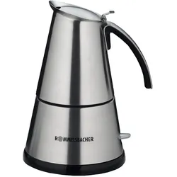 Rommelsbacher EKO 366/E Espresso Kocher "El Presso Deluxe" Edelstahl