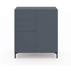 Create Kombikommode mit 2 Schubkästen, 2 Türen Ocean Rundfuß