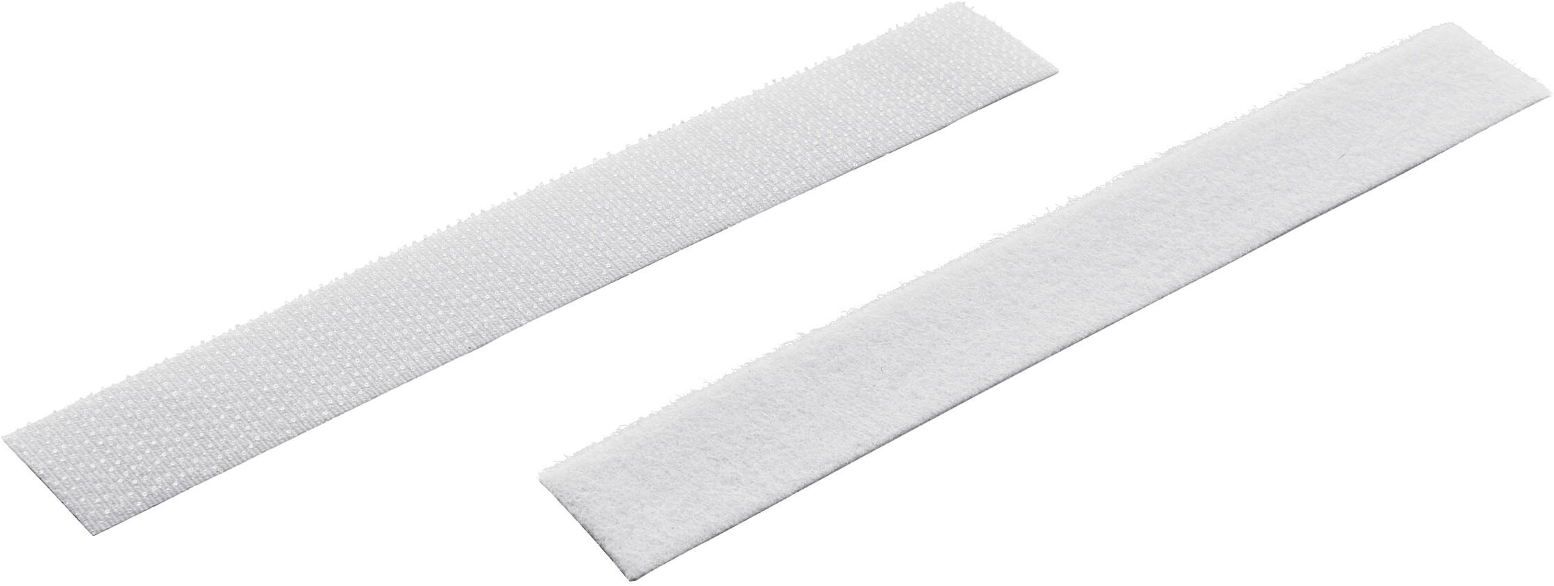 SPRINTIS Bande auto-agrippante, back to back (rouleau de 25 m) 20 mm   blanc, nylon, polyester