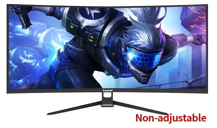 Selius Curved UltraWide Gaming Monitor – 34 Inch – UWQHD – 165Hz – VA Paneel – Zwart