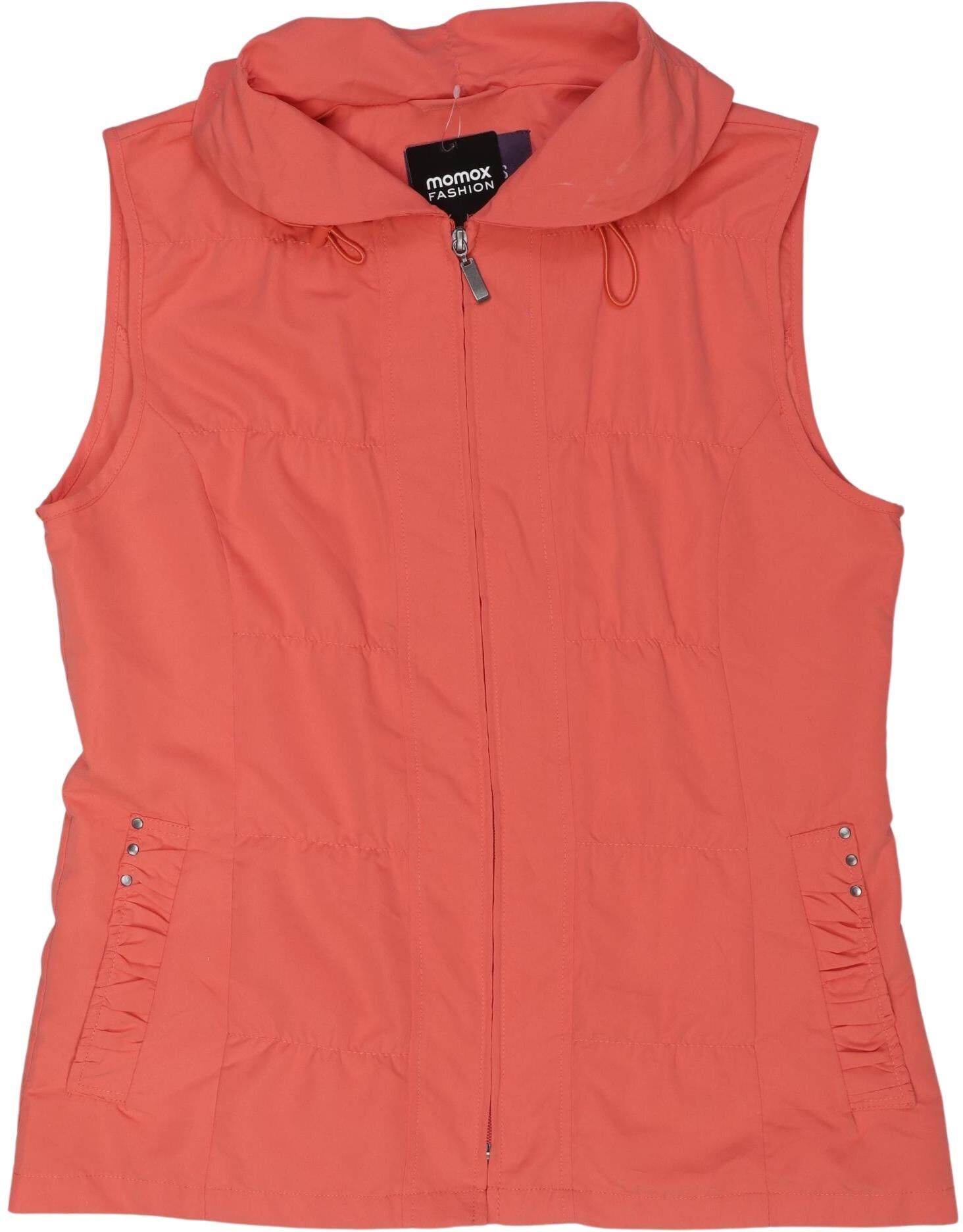 Designers Remix Damen Weste, Orange, Gr. EU 38, Synthetik - Second Hand