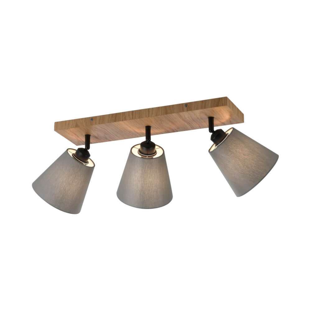 Just Light Plafondlamp Green Michel 3-lichts voor woon- en eetkamer