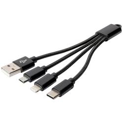 DIGITUS - 3-in-1 Ladekabel DB-300160-002-S