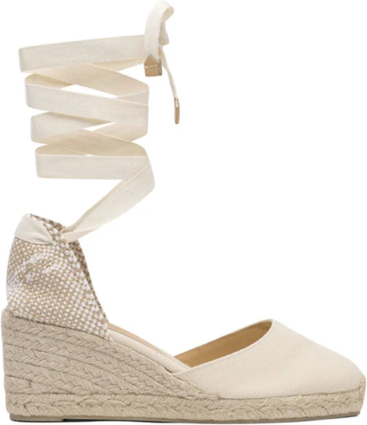 Castañer espadrilles Carina beige coton biologique femme Beige 40