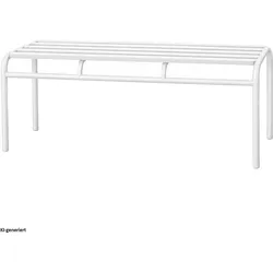 HTI-Living, Gartenbank, Bank Celia Basic Metall Weiss