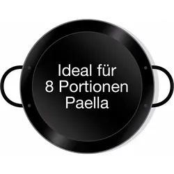 All'Grill Paella-Pfanne emailliert Ø 38 cm, Pfanne + Kochtopf