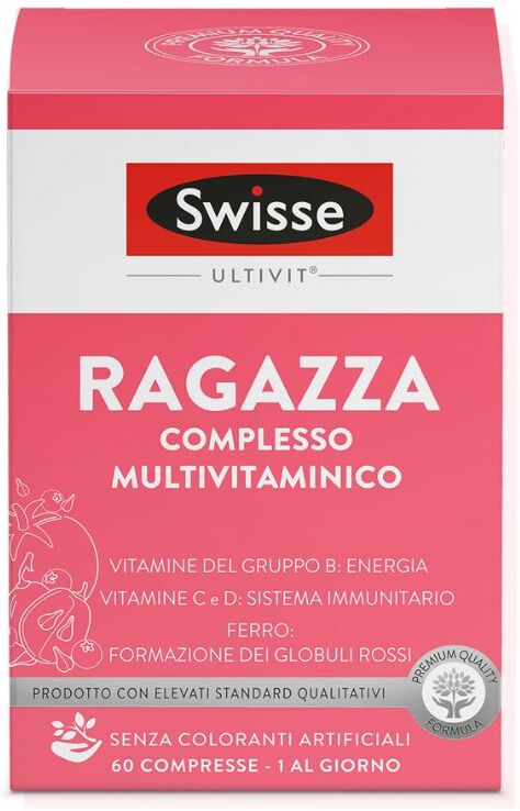 HEALTH AND HAPPINESS (H&H) IT. Swisse Ultivit Ragazza, 60 compresse