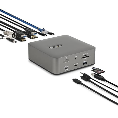 StarTech Thunderbolt 5 USB4 Dockingstation met Triple 4K 144Hz, Dual 8K 60Hz en 140W Power Delivery