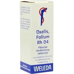 OXALIS FOLIUM Rh D 4 Dilution 20 ml