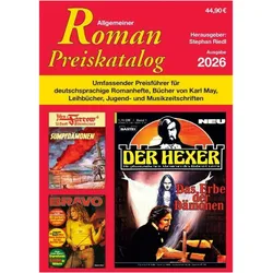Roman & Musikzeitschriften Preiskatalog 2026 SC, Ratgeber von Stefan Riedl
