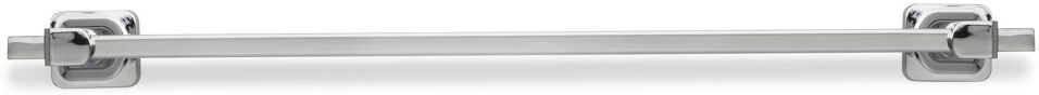Croydex Shoreditch 67cm Chrome Bathroom Towel Rail Chrome 5.2cm H X 67cm L X 9cm D