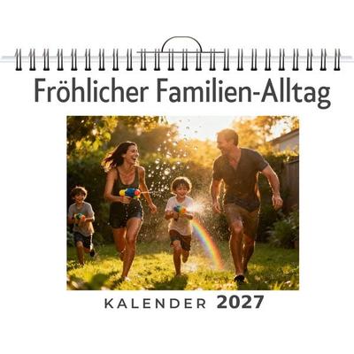 Fröhlicher Familien-Alltag