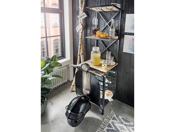 Wohnglücklich by Infantil Unikat Scooter-Barschrank 63x173x58 cm