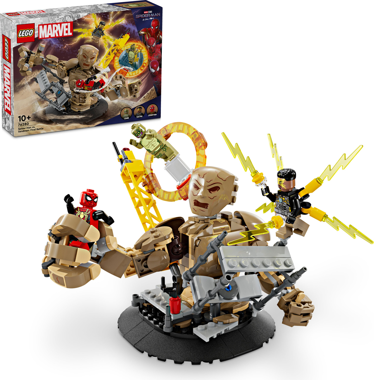 LEGO Marvel Spider-Man vs Sandman: De finale strijd 76280