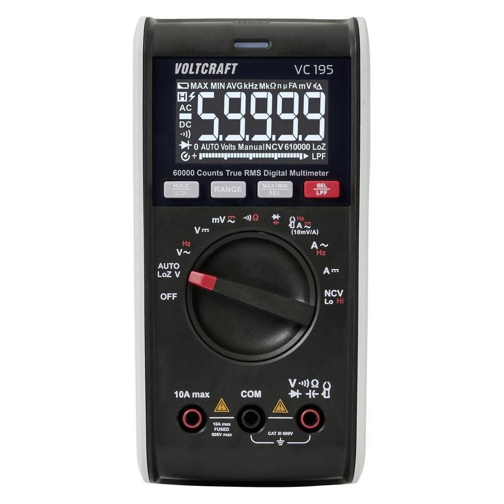 Voltcraft (VC-17059815+VC-18652745) (CAT III 600V, Hand-Multimeter) (VC-17059815+VC-18652745)