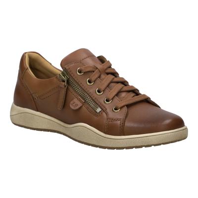 Sneaker JOSEF SEIBEL "Cynthia 02, cognac", Damen, Gr. 43, braun (cognac), Schuhe Sneaker