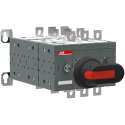 ABB OT160E03YP Bypass-Schalter 3-polig 160 A, mit Griff und Welle offene Umschaltung I-0-II 1SCA123551R1001
