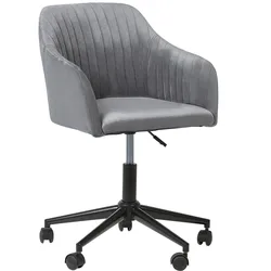 BÜRODREHSTUHL Polyester Grau Venice
