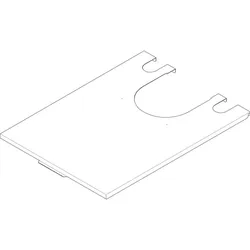 Haube hinten CLA-1 200-300 - 8738804924