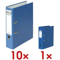 Elba 10x Ordner »rado brillant« 10002261 inkl. 1x Ordner »Strong-Line« blau, 8x31.8x28.5 cm
