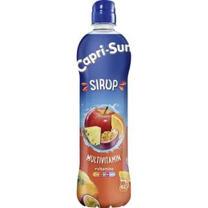 Capri-Sun Sirup Multivitamin + Vitamins, Getränkesirup für ca. 6 Liter Fertiggetränk, 600 ml