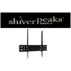 Shiverpeaks Basic-S (Wand, 50 kg, 26" - 70"), TV Wandhalterung, Schwarz