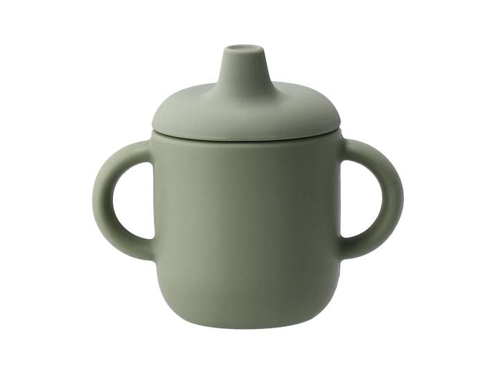 Scandi Living Elvie tuitbeker siliconen 180 ml Green