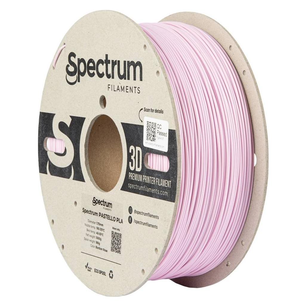 Spectrum Filament PLA Pastello bonbon rose 1.0kg 1.75mm (PLA, 1000 g, 1.75 mm) (80706)
