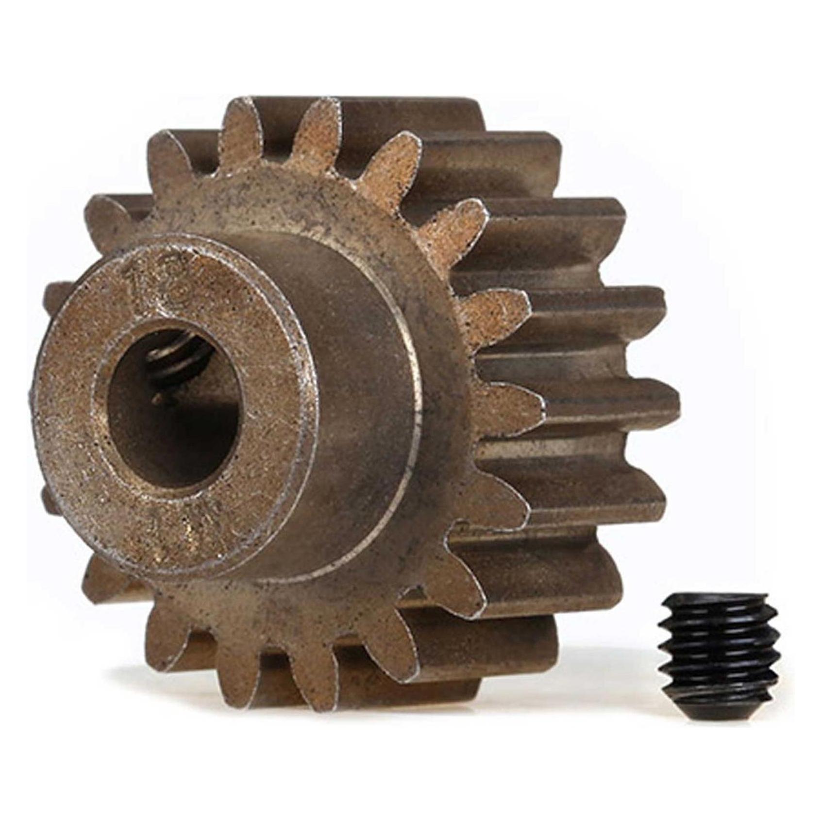 Traxxas geeigner für steel spur gears) Gear, 18-T pinion (1.0 metric pitch) (fits 5mm shaft)/ set s (TRX6491X)