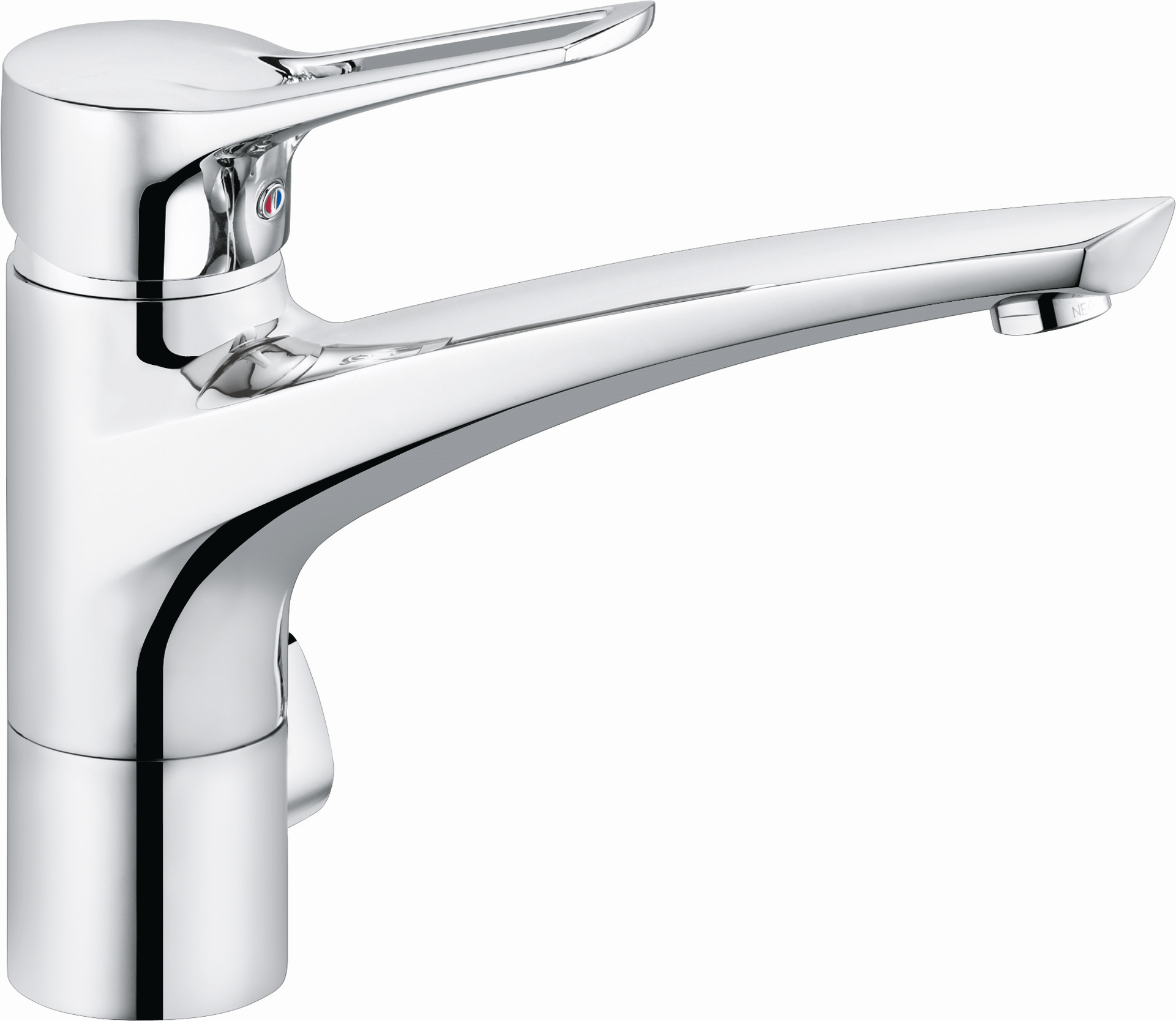 Kludi MX mitigeur évier 399060562 avec raccordement, chromé