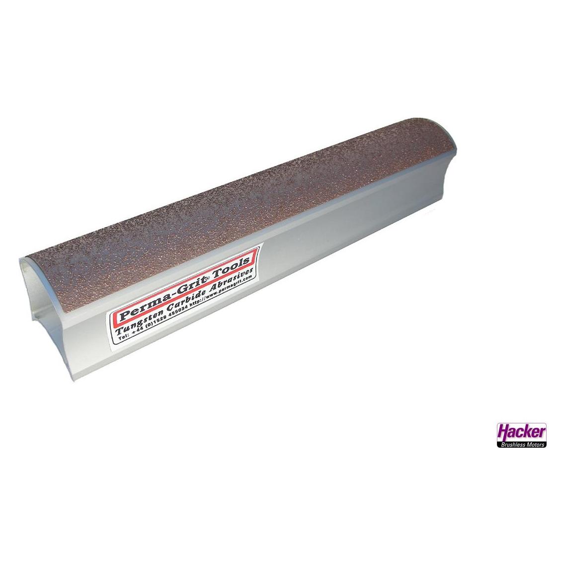 Perma-Grit Parma Grit Schleifklotz halbrund 280mm grob (180) (PG1048)
