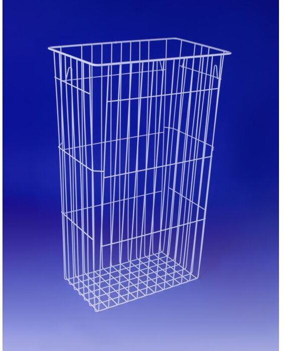 CWS HTS Novoclean Papierkorb 903004200 weiss, Inhalt 60 liter, Modell G401